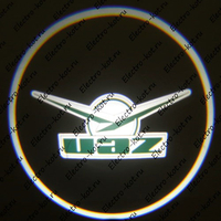 Проектор логотипа УАЗ Premium 32x19 mm 7W - 2 шт