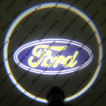 Дверная проекция логотипа Форд