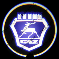 Проекция логотипа GAZ (ГАЗ) Premium 32x19 mm 7W - 2 шт