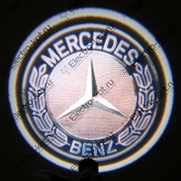 Проектор логотипа Mercedes-Benz Premium 32x19 mm 7W - 2 шт