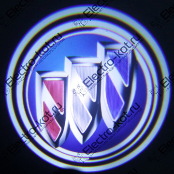 Дверная проекция логотипа мазда