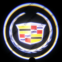 Проекция логотипа Cadillac (Кадиллак) Premium 32x19 mm 7W - 2 шт