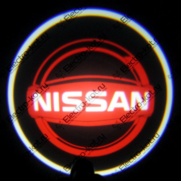 Проекция логотипа авто Nissan (Ниссан) 1480