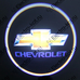 Штатная подсветка дверей с логотипом Chevrolet Epica - 2 шт