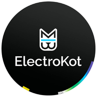 Пленки для проекции логотипа ElectroKot в двери 10 мм - комплект 2 шт