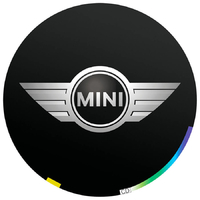 Пленки для проекции логотипа Mini в двери 10 мм - комплект 2 шт