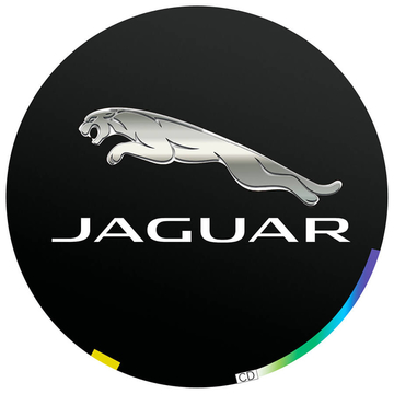 Пленки для проекции логотипа Jaguar в двери 10 мм - комплект 2 шт