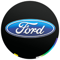 Пленки для проекции логотипа Ford в двери 10 мм - комплект 2 шт