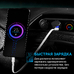 Разъем USB в авто врезной с вольтметром ElectroKot - розетка USB QC3.0 + Type-C PD быстрая зарядка с кнопкой синяя подсветка