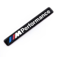 Металлический шильдик M Performance черный