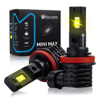 Светодиодные лампы для авто ElectroKot MiniMax H11-H8-H9-H16jp желтый свет 3000K 2 шт