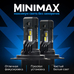 Светодиодные лампы для авто ElectroKot MiniMax H4 H19 белый свет 5000K 2 шт