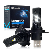 Светодиодные лампы для авто ElectroKot MiniMax H4 H19 белый свет 5000K 2 шт