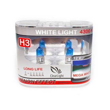 Галогеновые лампы Clearlight Whitelight H3