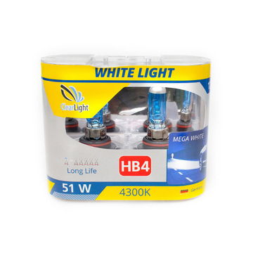 Галогеновые лампы Clearlight Whitelight HB4
