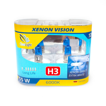 Галогенные лампы Clearlight Xenon Vision H3