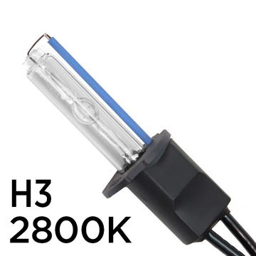 Ксеноновая лампа ClearLight Halogen White H3 2800K (цвет под галоген) комплект - 2 шт