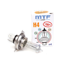 Галогенная лампа MTF H4 Standart +30% 1 шт