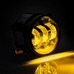 Светодиодные противотуманные фары для Лада Гранта FL 2019- 13W 5 линз белый + желтый свет 2 шт