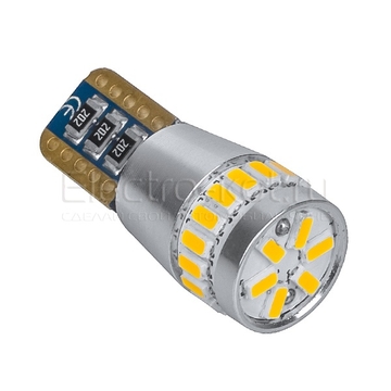 Светодиодная лампа для боковых поворотников 24 SMD3014 WY5W - T10 1 шт