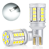 Светодиодная LED лампа в задний ход с обманкой ElectroKot УльтраЛэд W16W T15 16 Вт 2 шт