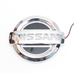5D логотип Nissan (Нисан) красный 105х90mm