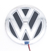 5D логотип Volkswagen (Фольксваген) красный 110мм
