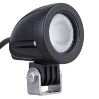 Круглая LED фара ElectroKot Compact Light 10W CREE XM-L2 Flood - широкий луч