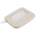 LED плафон подсветки салона беспроводной micro-USB зарядка белый свет 5000К бежевый
