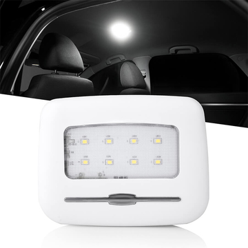 LED плафон подсветки салона беспроводной micro-USB зарядка белый свет 5000К белый
