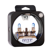 Галогеновые лампы MTF Iridium 4100К H3 2 шт