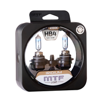 Галогеновые лампы MTF Iridium 4100К HB4 2 шт