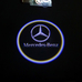 Штатная подсветка дверей с логотипом Mercedes - Мерседес - тип 4 - 2 шт