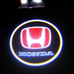 Штатная подсветка дверей с логотипом Honda - Хонда - тип 2 - 2 шт
