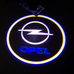Штатная подсветка дверей с логотипом Opel Antara - Опель Антара - 2 шт