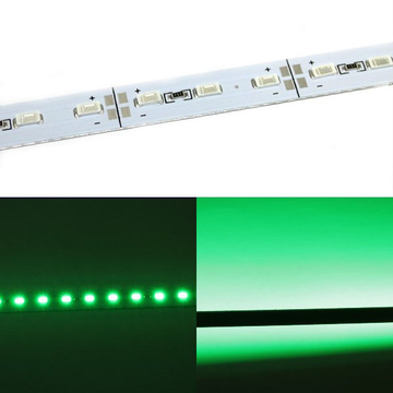 Светодиодная полоска алюминиевая SMD 5630 72 LED 18W зеленая