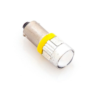 Светодиодная лампа 6 SMD 5730 1155 - T4W - BA9S желтая 1 шт