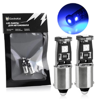 Светодиодная лампа ElectroKot MiniMax BA9S T4W canbus синий свет 2 шт