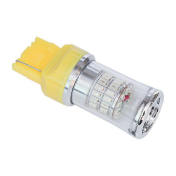 Светодиодная лампа 48 SMD3014 7440 - T20 в поворотник желтая 1 шт