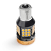 Светодиодная лампа в поворотники авто ElectroKot BlackSide 21Вт PY21W - BAU15S оранжевый свет 1 шт