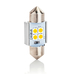 Светодиодная лампа с обманкой ElectroKot Atomic C5W C10W 31mm 2700K цвет галогена 2шт