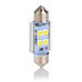 Светодиодная лампа с обманкой ElectroKot Atomic C5W C10W 36mm 5000K чистый белый свет 2 шт
