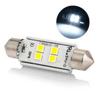 Светодиодная лампа с обманкой ElectroKot Atomic C5W C10W 39mm 6000K холодный белый свет 1 шт