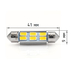 Диодная лампочка для салона авто ElectroKot InterLED C10W 41 мм 5000K белый свет 1 шт