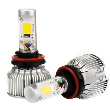 Светодиодные лампы в ПТФ COB c RGB модулем Bluetooth H11-H8-H9-H16 - комплект 2 шт