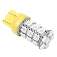 Светодиодная лампа CORN LED 27 SMD5050 7443 - W21/5W - T20 оранжевая 1 шт