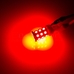 Светодиодная лампа CORN LED 27 SMD5050 1157 - PR21/5W - BAY15D красная 1 шт