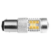 Светодиодная лампа ДХО + поворотник MaxVision SMD 2835Y+3030W 1157 - P21/5W - BAY15D 1 шт