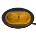Желтая овальная LED фара противотуманного света 2 CREE XML-T6 20W 6D 