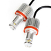 Диодные LED лампы Н8 в ПТФ CREE 3в1 белый желтый оранжевый 600 Lm